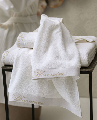 Набор полотенец Blumarine SPA белый 04 white 5 штук Артикул: 94865 LettoPerfetto