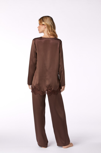 Пижама Vivis PETRA CATIE (цвет 01237 chocolate) коричневый фото 2