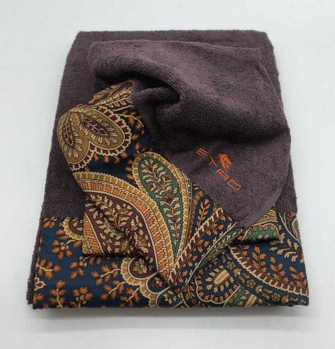 Комплект полотенец Etro GIANO AV799 X0883 brown коричневый 60х100+40х60 Артикул: 70153 LettoPerfetto фото 4