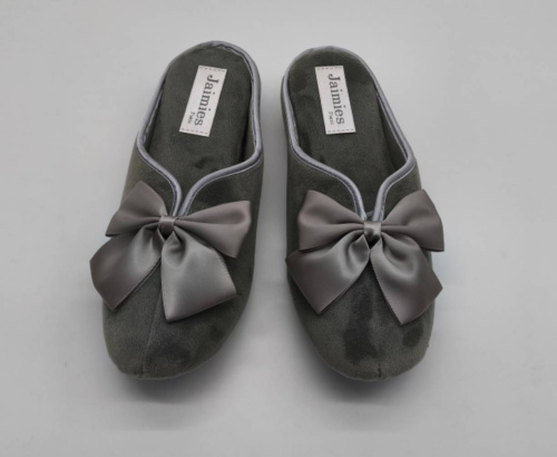 Тапочки Jaimies NATHALIE mule classic grey серые