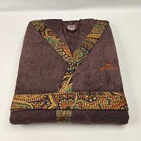 Халат с капюшоном Etro GIАNO AV799 X0883 brown коричневый