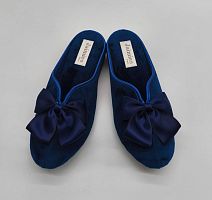 Тапочки Jaimies NATHALIE mule classic синие, размер L (40-41)