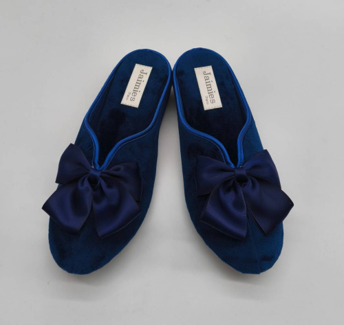 Тапочки Jaimies NATHALIE mule classic синие, размер L (40-41)