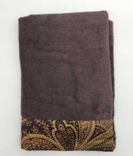 Полотенце Etro GIANO AV799 X0883 brown коричневое 100х150 Артикул: 70156 LettoPerfetto фото 3