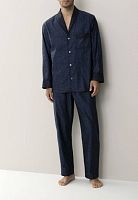 Пижама мужская Zimmerli BLUE BLACK 4737