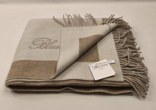 Плед Blumarine MADAME 140х205 бежевый 05 ecru Артикул: 93748 LettoPerfetto фото 2