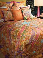 Покрывало Etro YAARA 99KA519 X0850 arancio оранжевое 270х270
