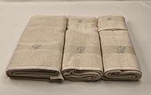 Комплект полотенец Blumarine RISVEGLIO молочный 01 pearl