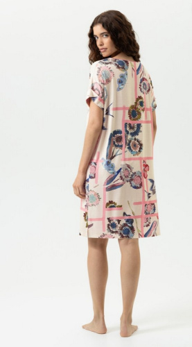 Сорочка Mey FRAGMENTED GARDEN ALMOND MINK 1230117 размер XXL (52) фото 2