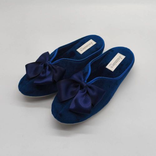 Тапочки Jaimies NATHALIE mule classic синие, размер L (40-41) фото 4