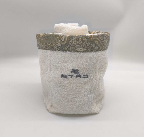 Комплект полотенец Etro 7PLIES AV800 X0820 beige бежевый 4*30х30 Артикул: 70134 LettoPerfetto фото 2