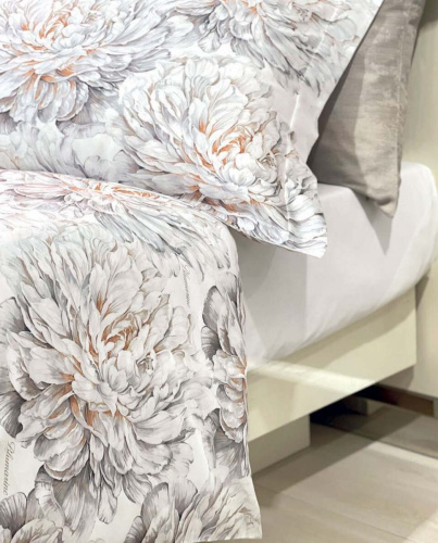 Постельное белье Blumarine SOGNI 01 pearl молочное Артикул: 94404 LettoPerfetto