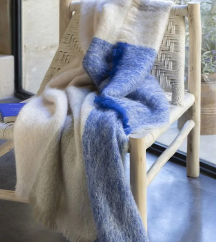 Плед Brun De Vian-Tiran MOHAIR PAYSAGE SALINS 140х180 Артикул: 87432 LettoPerfetto фото 2