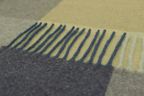 Плед Biederlack NATURALS&PLAIDS (819154) pleasant green 130х170 Артикул: 79260 LettoPerfetto фото 4