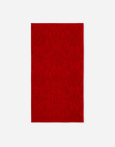 Комплект полотенец Dolce & Gabbana DG LOGO red красный Пять штук Артикул: 77204 LettoPerfetto фото 3