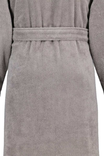 Халат мужской с капюшоном Cawo 833 (79 stein серый) фото 5