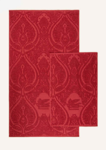 Комплект полотенец Etro CAPRI AQ447 F0519 rosa geranio красный 60х100+40х60 Артикул: 69996 LettoPerfetto фото 2