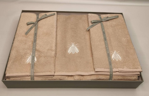 Комплект полотенец Mastro Raphael ESSENTIAL API 6A nude Пять штук Артикул: 76593 LettoPerfetto фото 3