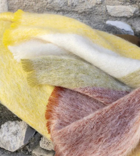 Плед Brun De Vian-Tiran MOHAIR BOURGOGNE 140х180 Артикул: 87433 LettoPerfetto фото 3