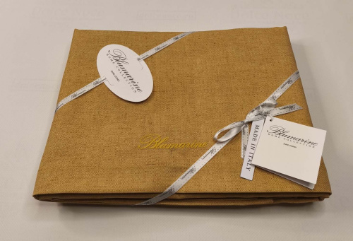 Скатерть Blumarine SORGENTE 170х280 цвет терракоторый curcuma Артикул: 94848 LettoPerfetto