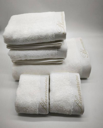 Набор полотенец Blumarine SPA белый 04 white 5 штук Артикул: 94865 LettoPerfetto фото 3