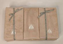 Комплект полотенец Mastro Raphael ESSENTIAL API 6A nude Пять штук