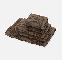 Комплект полотенец Dolce & Gabbana DG LOGO brown коричневый Пять штук