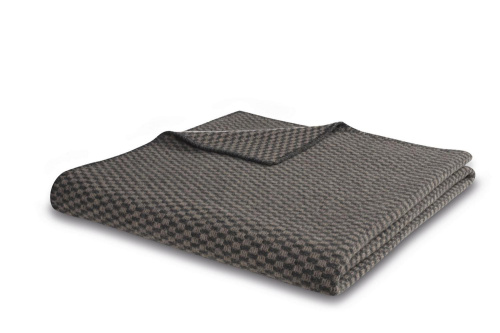 Плед Biederlack NATURALS&PLAIDS (819208) mokka 150х200 Артикул: 79264 LettoPerfetto