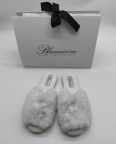 Тапочки Blumarine NEW BLANCA фото 4