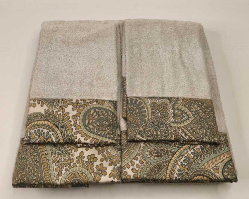 Комплект полотенец Etro GIANO AV799 X0820 beige бежевый Пять штук Артикул: 70148 LettoPerfetto фото 2