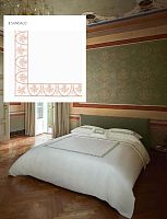 Постельное белье Fazzini CHIOSTRO 2 Sandalo белое с сандалом Евро