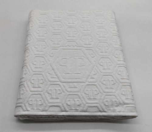 Полотенце Philipp Plein HEXAGON 012 white 95х150 Артикул: 69603 LettoPerfetto