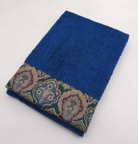 Полотенце Etro 7PLIES AV800 X0883 blue синее 100х15 Артикул: 70132 LettoPerfetto фото 2