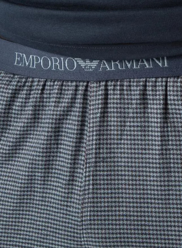 Пижама мужская Emporio Armani KANT 112135 74936 marine синяя фото 2