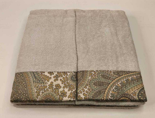 Комплект полотенец Etro GIANO AV799 X0820 beige бежевый Пять штук Артикул: 70148 LettoPerfetto фото 5