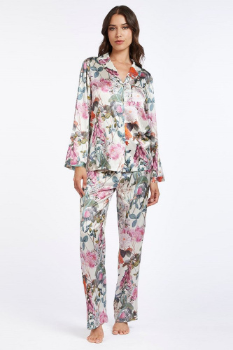 Пижама Vivis OLIVIA (цвет 01339 floral print) кремовая