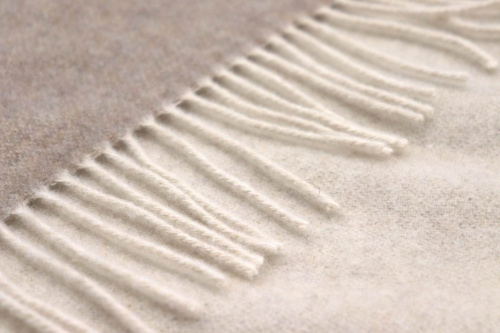 Плед Biederlack DARK VELVET (747211) natur-sand 130x170 Артикул: 79246 LettoPerfetto фото 3