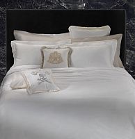 Постельное белье Philipp Plein BASIC HEXAGON B00 white Евро