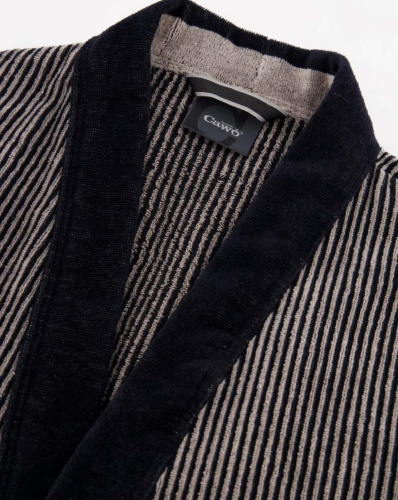 Халат мужской CAWO 5840 (97 natur schwarz темно-серый) фото 4