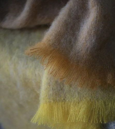 Плед Brun De Vian-Tiran MOHAIR ESSENTIEL ROCHES 140х180 Артикул: 87429 LettoPerfetto фото 3