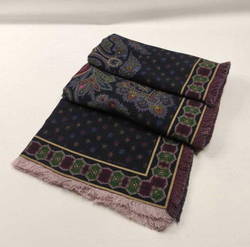 Плед Etro ZAHIR AKC28  X0883 blue синий 140x180 Артикул: 70119 LettoPerfetto фото 2