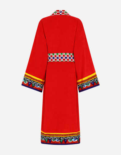 Халат Dolce & Gabbana CARRETTO red красный фото 2