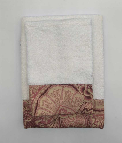 Комплект полотенец Etro BLOOM AV818 X0870 red красный 60х100+40х60 Артикул: 70122 LettoPerfetto фото 3