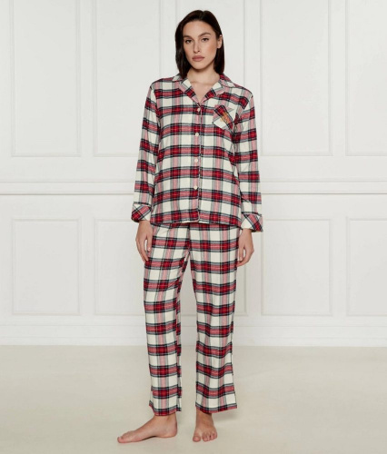 Пижама Ralph Lauren ILN92375F 790 красный с белым