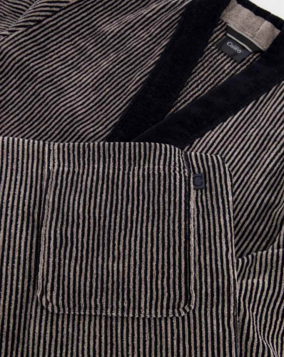 Халат мужской CAWO 5840 (97 natur schwarz темно-серый) фото 5