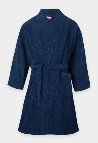 Халат Etro CAPRI AQ447 B0310 blu scuro синий фото 3