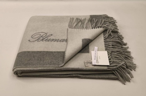 Плед Blumarine MADAME 140х205 серый 13 silver Артикул: 93747 LettoPerfetto фото 2