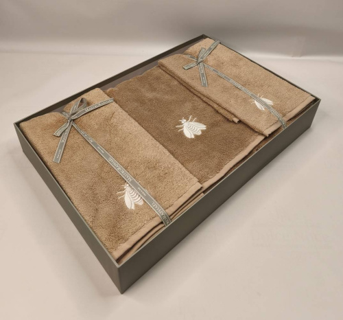 Комплект полотенец Mastro Raphael ESSENTIAL API 3В beige chiaro Пять штук Артикул: 76599 LettoPerfetto фото 4