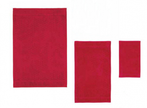 Комплект полотенец K3 Kenzo LOGO (col.56) красный 5 штук Артикул: 70602 LettoPerfetto фото 2