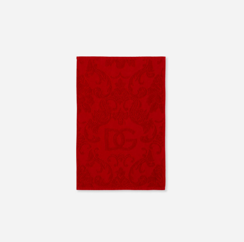 Комплект полотенец Dolce & Gabbana DG LOGO red красный Пять штук Артикул: 77204 LettoPerfetto фото 2